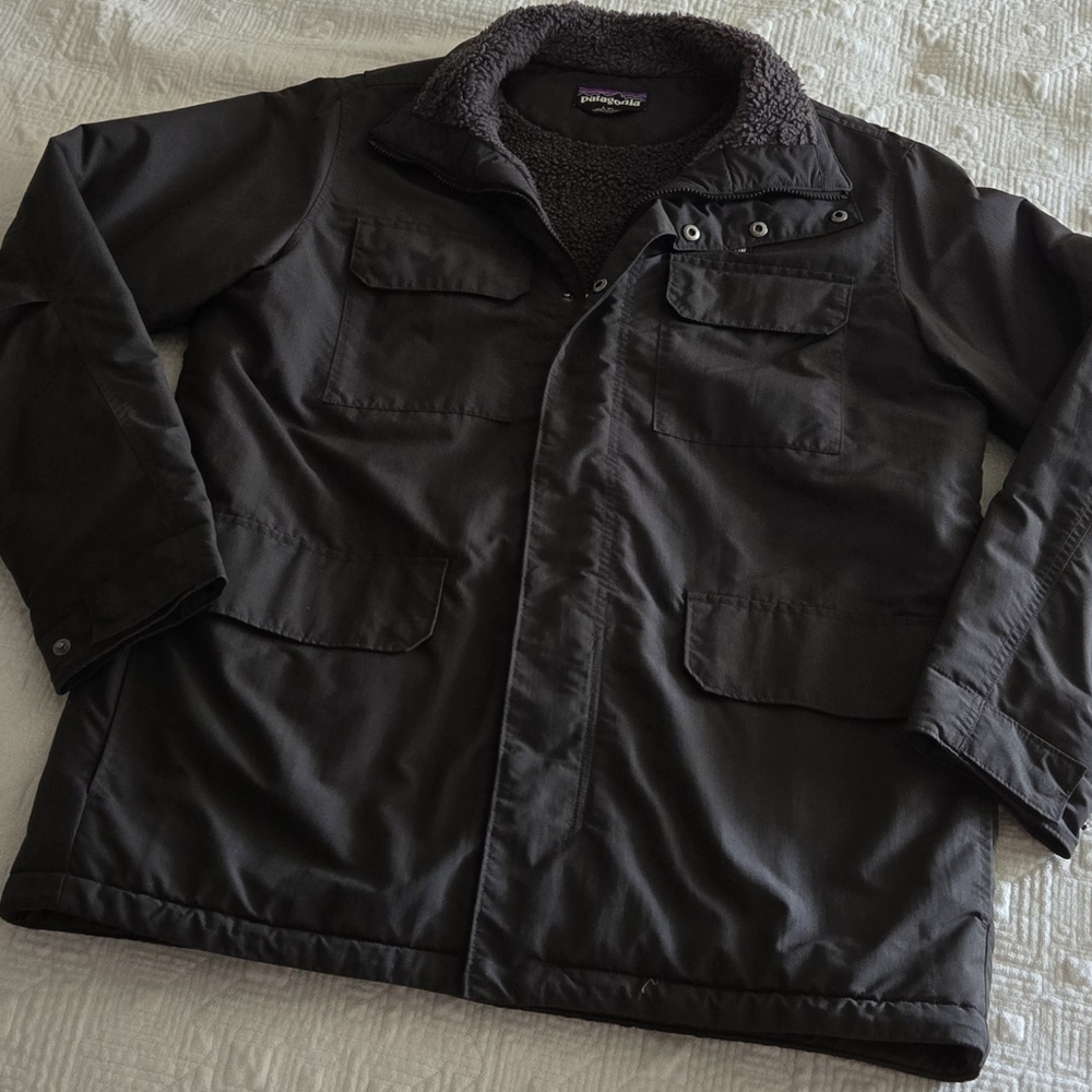 Patagonia Isthmus Parka With Carhartt Beanie